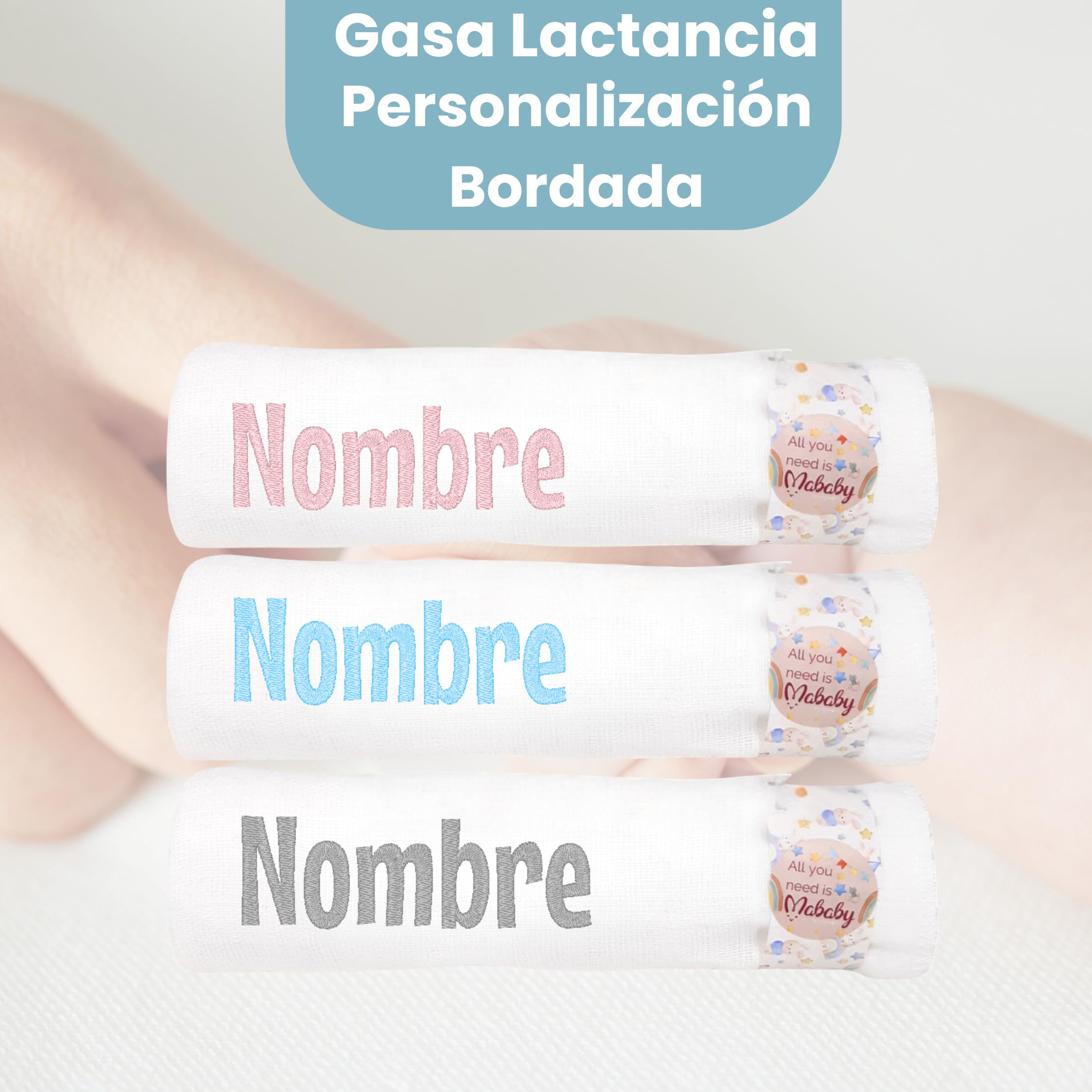 Cesta Bebé Recién Nacido Niña Rabbits Deluxe (Rosa) | Canastilla con peluche conejito, manta coralina, gasa bordada, chupete y pinza grabados, marco y discos de hitos