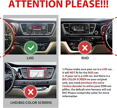 Miniatura 2 de Kunfine Coche CarPlay Android Navegación Automática Estéreo GPS Radio Cámara Pantalla 13.1 "QLED Pantalla Táctil Headunit Tablet Pad Media Player