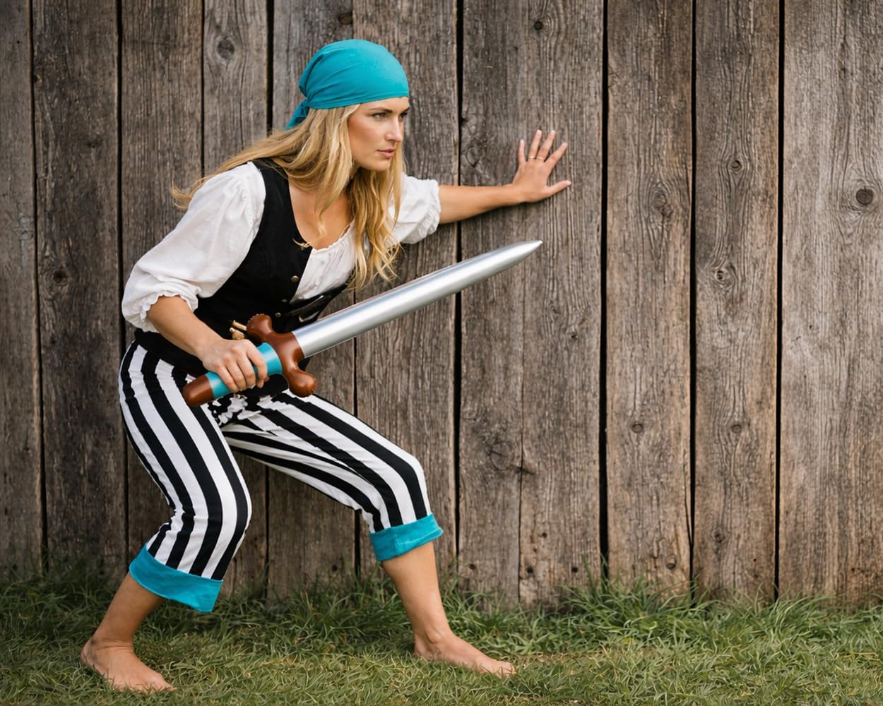 DS. DISTINCTIVE STYLE 12 Pcs Inflatable Swords, 24 Inch Blow Up Swords Party Favors for Birthday Party Fantasy Cosplay, Halloween Costume Cosplay Props Stage Performance