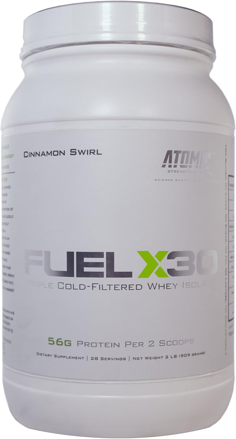 Atomic Strength Nutrition Fuel X30 Premium Quality Whey