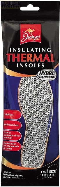 Thermal foilinsulating insoles