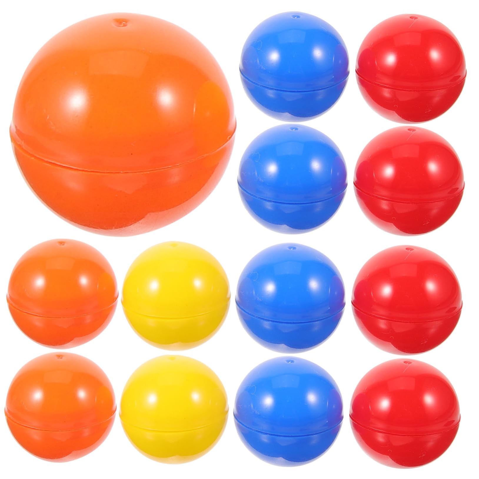 POPETPOP 100Pcs Colorful Table Tennis Balls Durable Game Pong Balls for Raffles Events and Party Fun Mixed Colors Easy to Find for Games and Activities
