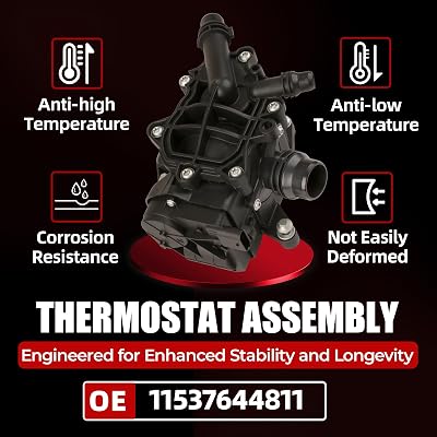 Engine Thermostat Housing Fit BMW 230i 320i 430i 530i F20 F21 F22 11537644811 Engine Thermostat Housing Fit BMW 230i 320i 430i 530i F20 F21 F22 11537644811