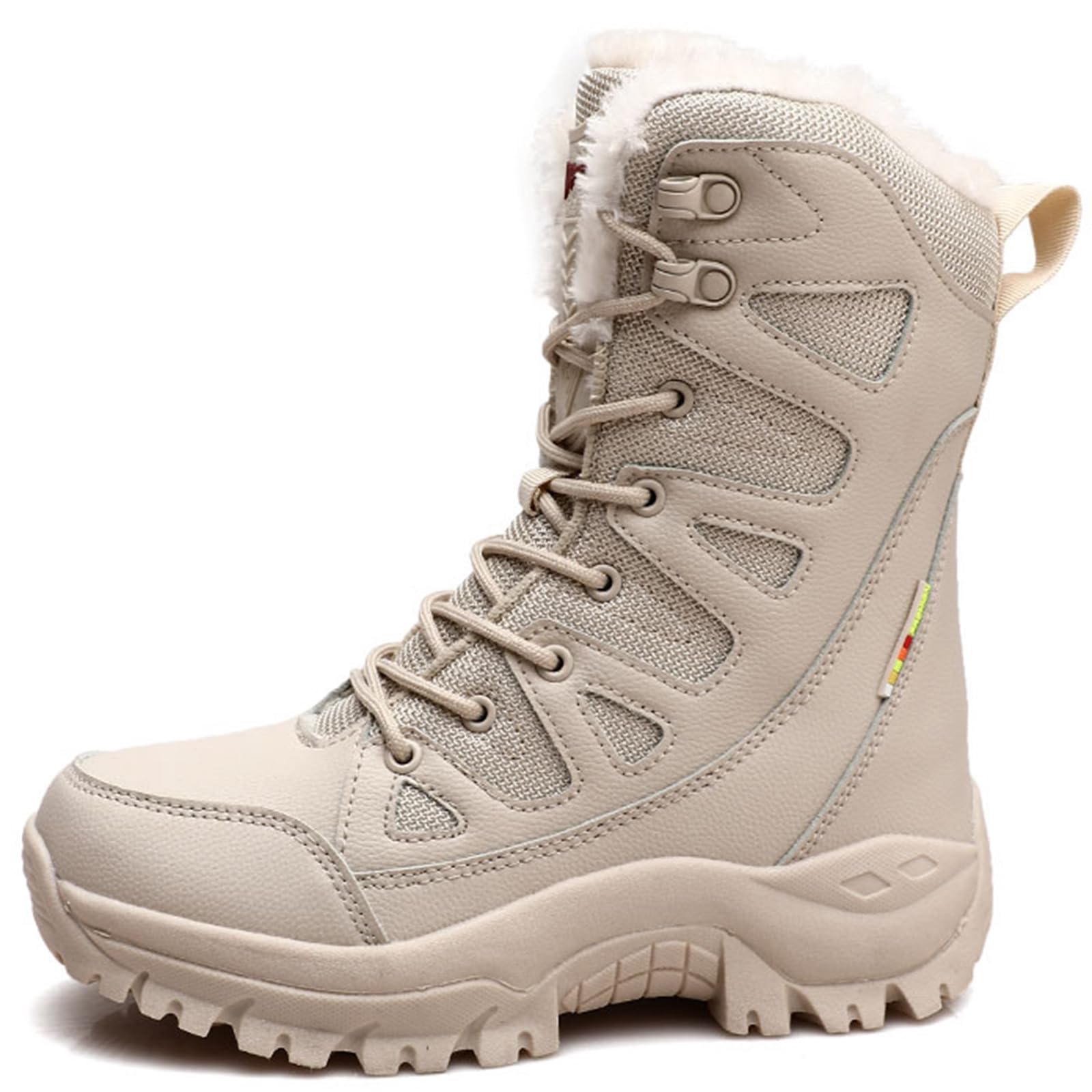 CUTEHEELS Męskie i damskie zimowe buty outdoorowe, wodoszczelne, antypoślizgowe buty trekkingowe