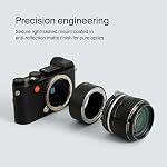 Urth Lens Mount Adapter (Manual): Compatible with Nikon F Lens to Leica L Camera Body