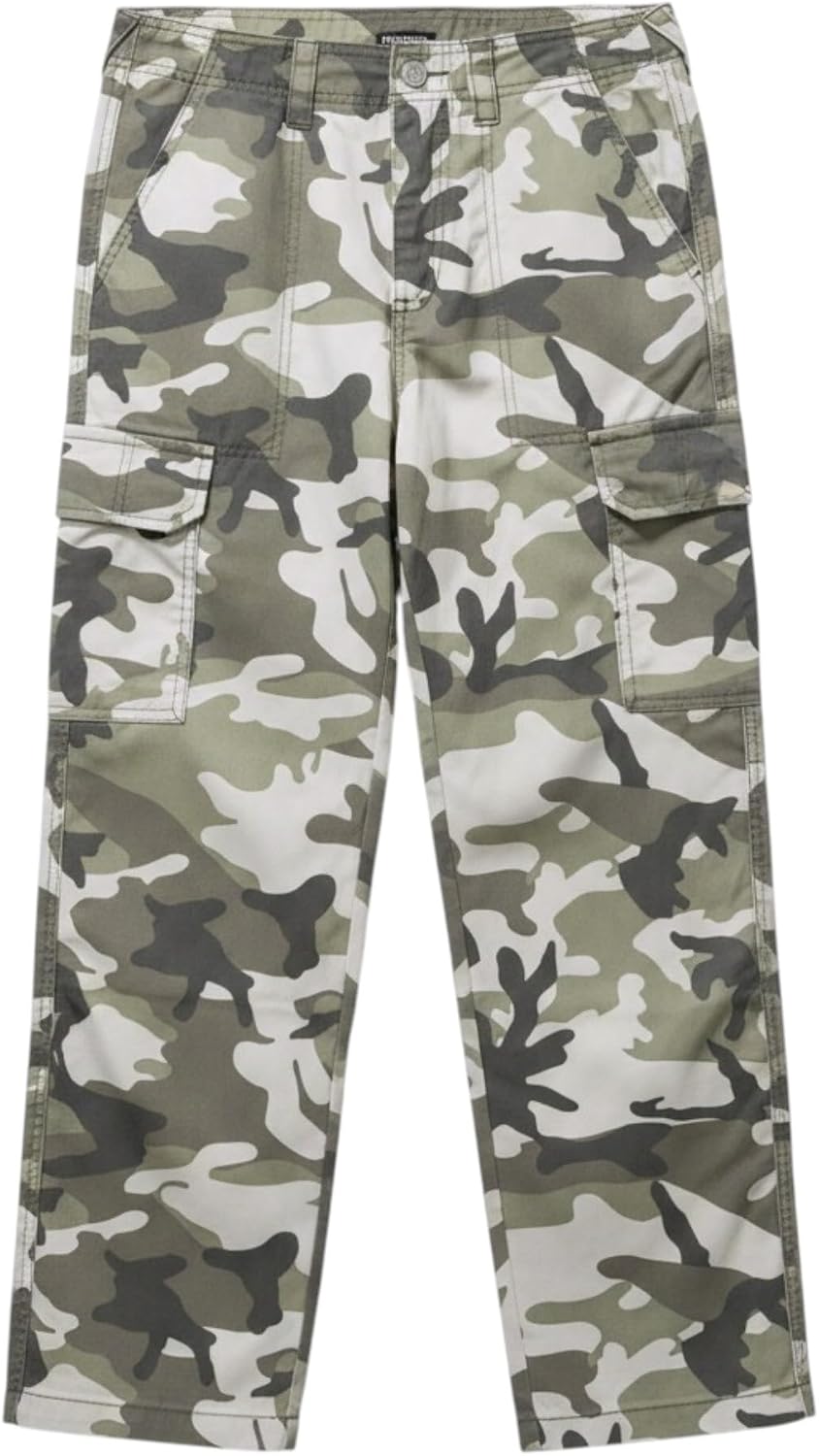True Religion Women's Military Single Needle Cargo Pant