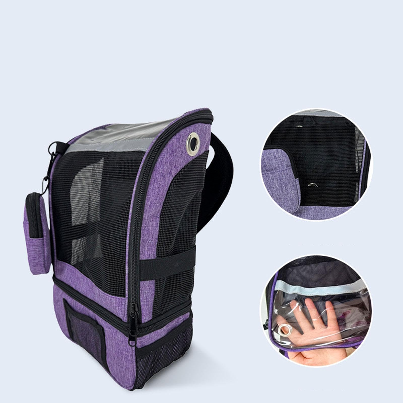 perfk Mochila para concentrador de oxígeno, bolsa de transporte con correa ajustable para el hombro, bolsa ligera para máquina de oxígeno, para