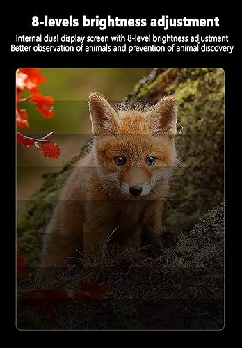 Miniatura 6 de Yuechuxiao Gafas de visión nocturna montadas en la cabeza para adultos, binoculares digitales de visión nocturna infrarroja para ver 984 pies en la