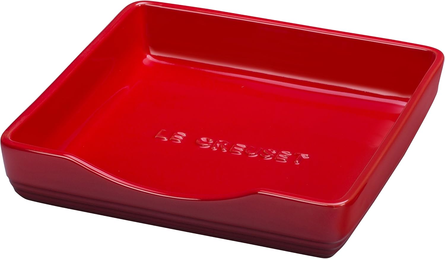 Le Creuset Stoneware Napkin Holder, Cerise (Cherry Red) Amazon.co.uk