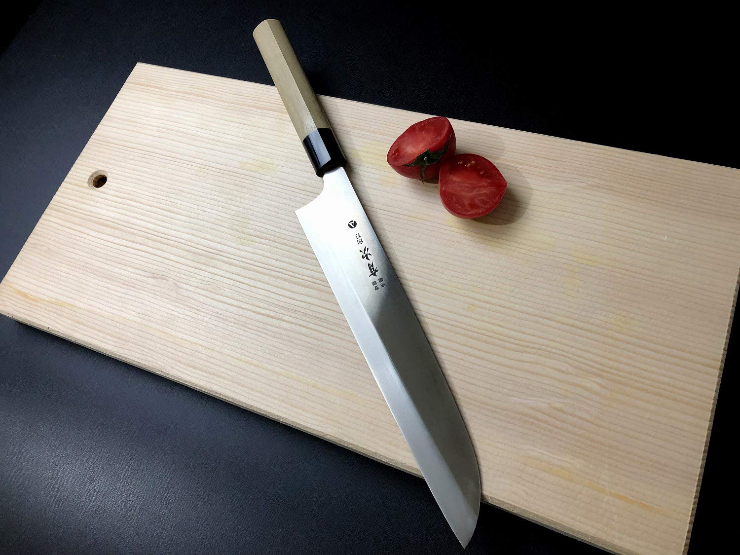 Amazon | 有次 包丁 A切付 240mm AUS-10 築地 ARITSUGU 柄 | 築地有次