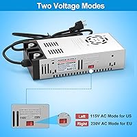 Vista 3 de IMAYCC Convertidor de CA a CC Universal 110V/120V a 12V Convertidor Fuente de alimentación de 12V CC (12V-50A-600W)