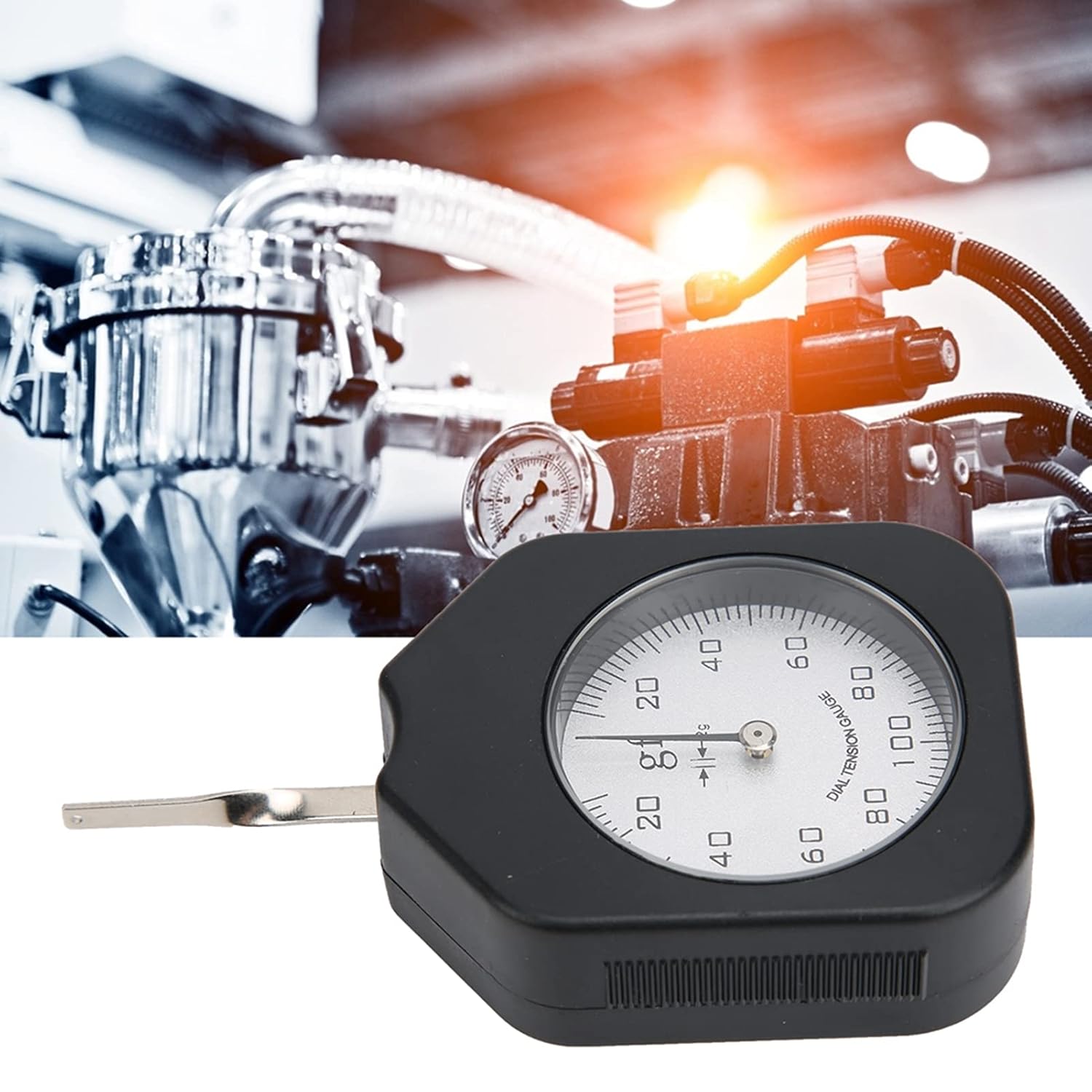 SEG‑100‑1 Dial Tension Gauge Tension Meter Force Gauge Single Needle Switch Pressure Dynamometer 100g for Measuring Force