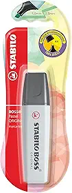 STABILO BOSS ORIGINAL Pastel Marca Texto – Pacote com 1 unidade – Cinza