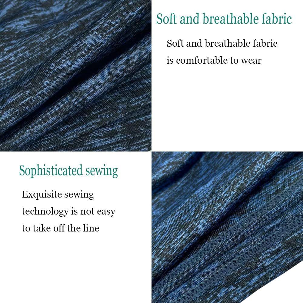 Lehmanlin Men's Bodybuilding Shorts 3/5 Inch Inseam Workout Training Muscle Short Shorts Stretch Quick Dry - Image 4