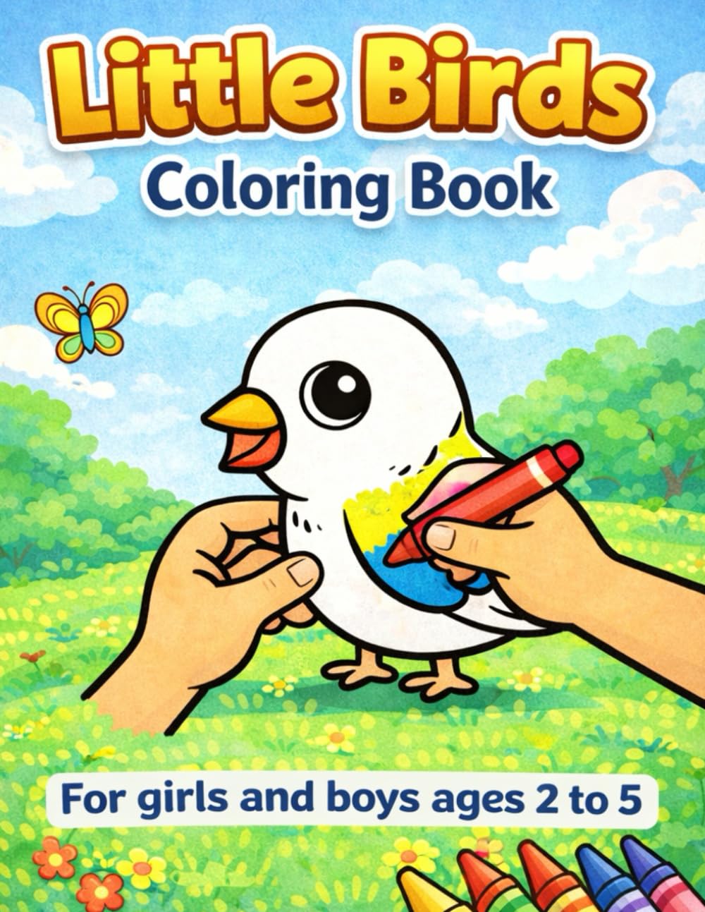 Little Birds: Coloring Book (Little Coloring Books Series)