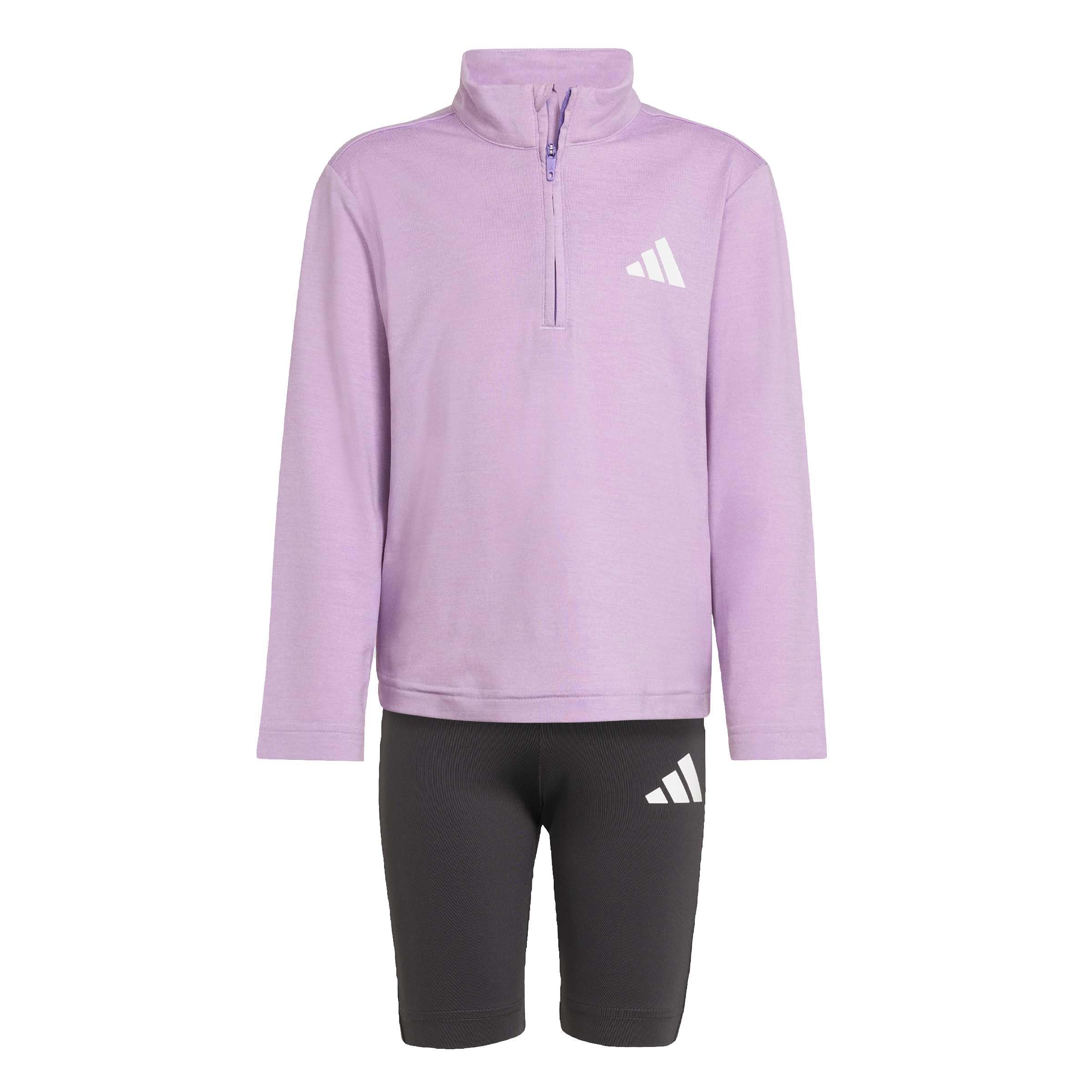 Adidas Girls Violet 'S Tracksuit Goto Pz
