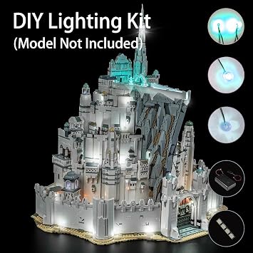 LED Lighting Kit for Lego 11377 Minas Tirith (Kit Only), Version A