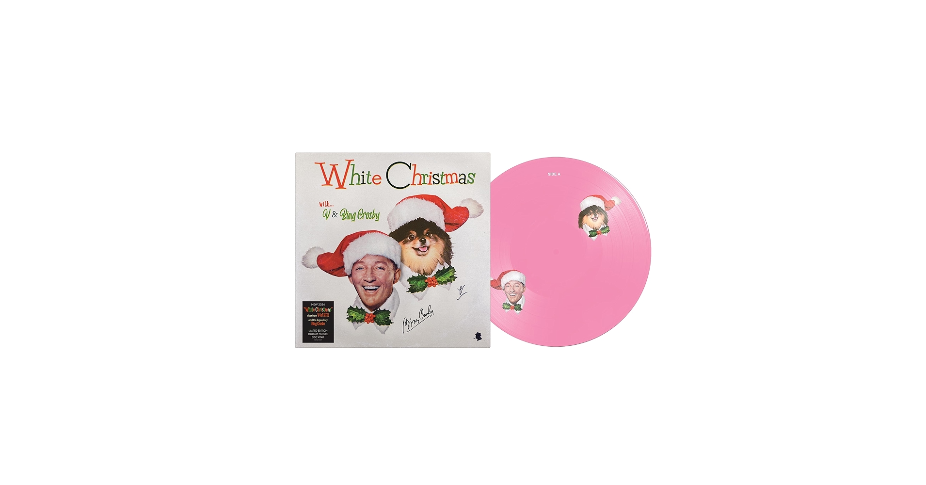 V テテ　テヒョン　White Christmas レコード　2種　ワケアリ テテ♥️『White Christmas』とても幸運で光栄に思います