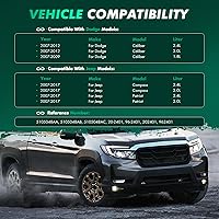 Vista 2 de SCITOO Bomba de dirección asistida, con polea, 2007-2012 para Dodge Caliber, 2007-2017 para Jeep Compass, 2007-2017 para Jeep Patriot, reemplazo #