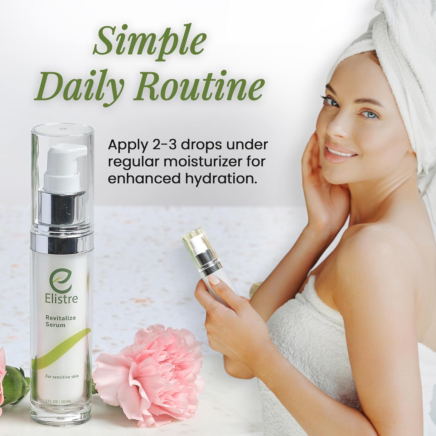 Elistre Revitalize Serum with Vitamin C, For Sensitive Skin - Image 5