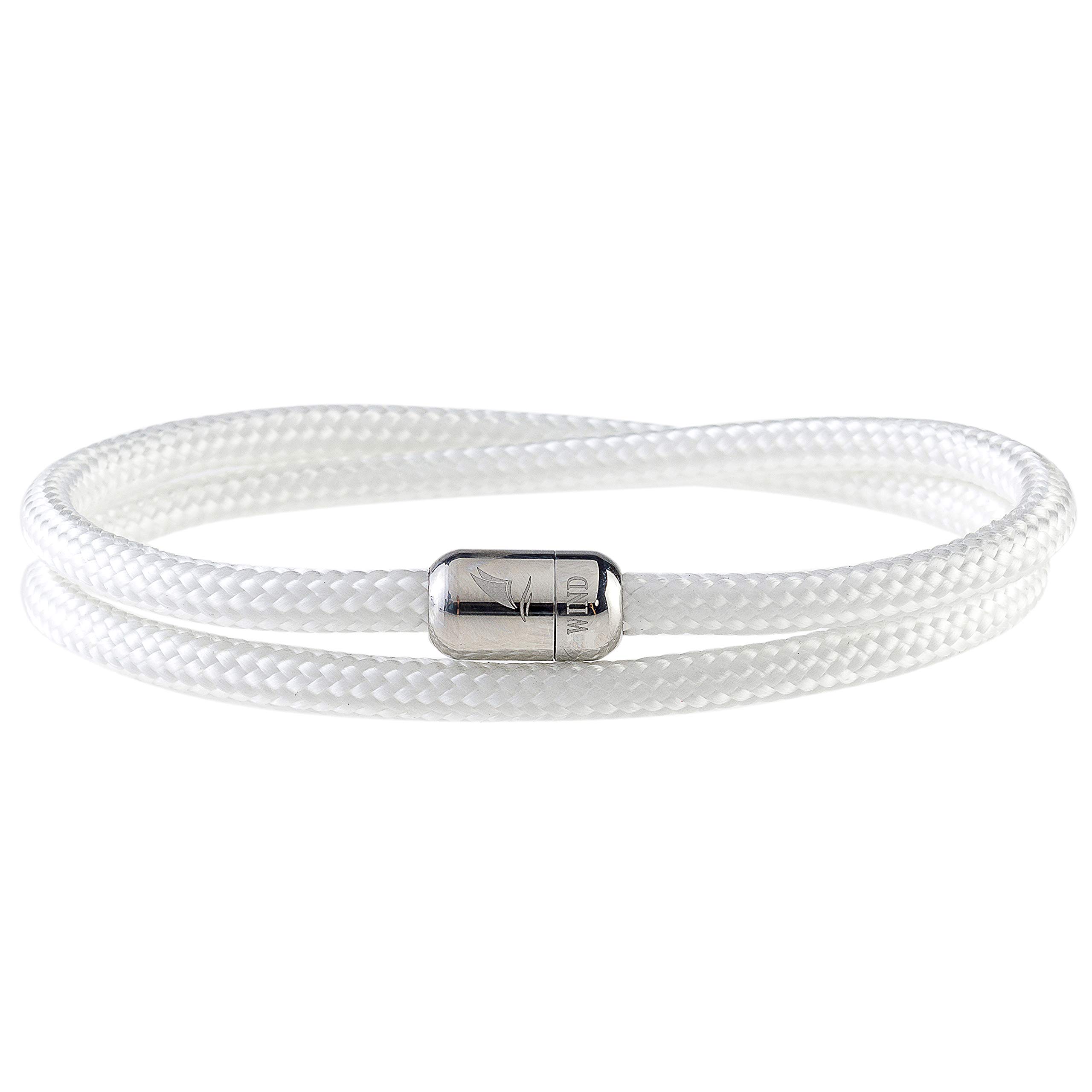 Wind Passion Bracciale Uomo Corda Sportivo Marinaio Lifestyle Con Nautica Surfer Per Donna Mare Idea Regalo Con Chiusura Magnetica Accessorio Elegante Versatile Originale Casual Per Ogni Occasione-image