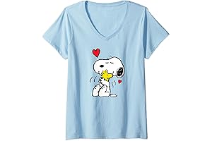 Snoopy Valentine Red Fashion T-shirt