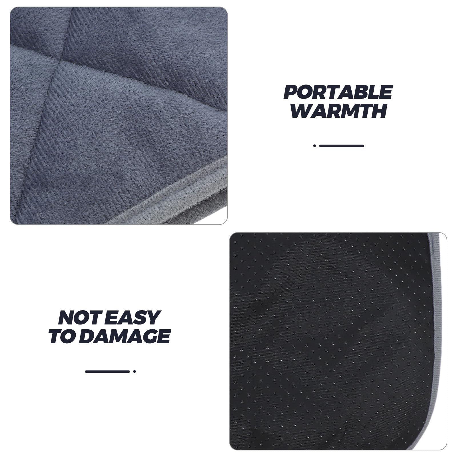 4 Pièces Tapis Chauffant pour Chat Autochauffant Lit pour Chat Chaud avec Isolation Thermique Confortable et Doux pour Animaux Domestiques pour Hiver