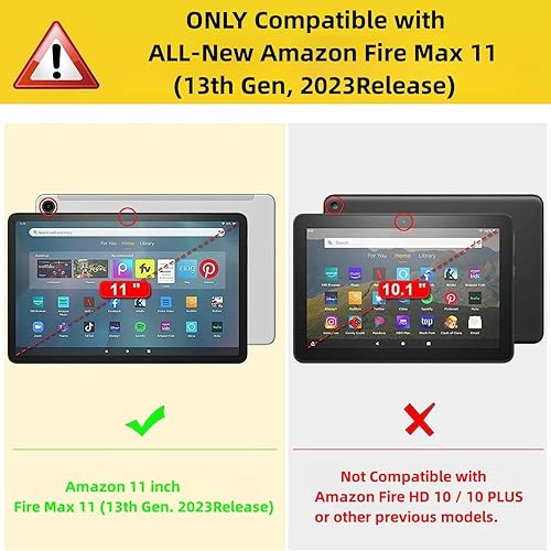 Miniatura 2 de Funda para tablet Tienda Fire Max 11 (solo compatible con 13 versión 2023 de 11 pulgadas) con función de apagado y encendido automático con banda