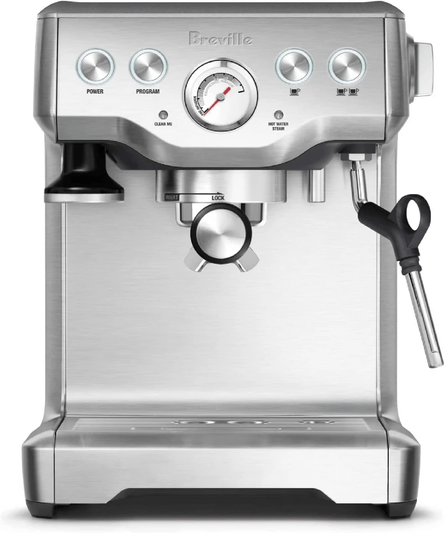 Infuser Espresso Machine BES840XL, Brushed Stainless Steel