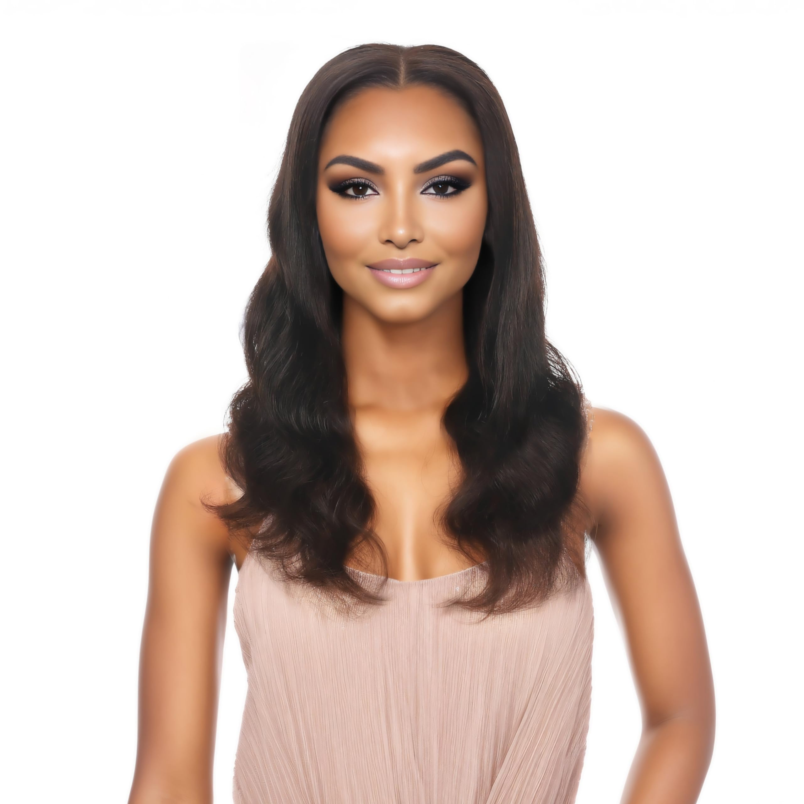 LOHXINHAIR Body Wave Wigs 22 Inch Real Human Hair HD Front 13×4 Lace Wig for Professional Female Diverse Styles