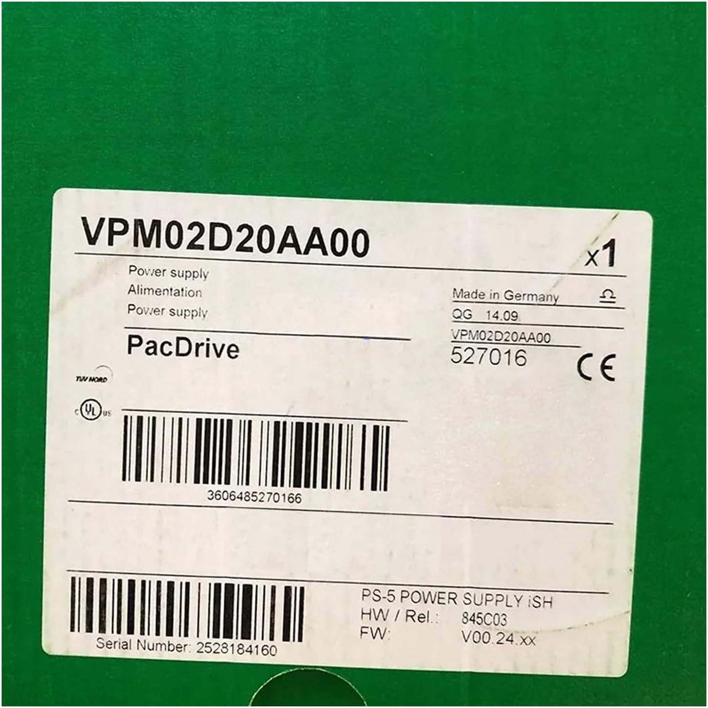 CungSu 1pc VPM02D20AA00 Expedited VPM02D20AA00 New in Original Packing sellado de fábrica VPM02D20AA00 for Shipping Con Garantí