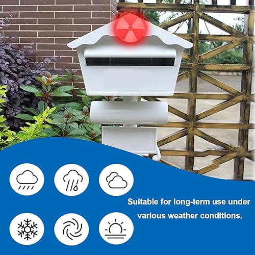 Miniatura 3 de smseace 10 reflectores redondos rojosamarillosblancos con 10 tornillos de acero inoxidable utilizados para buzones, entradas, túneles, postes,