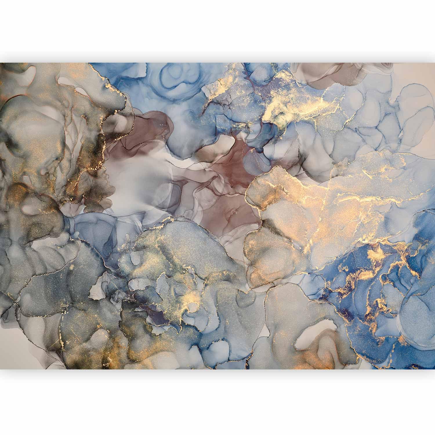 murando - Wall Mural Faux Marble 138x101 in / 350x256 cm - Non-Woven Wallpaper Fleece Wall Decor Photo Print Picture Image Design Home Wall Mural Faux Concrete Stone Abstract a-B-10098-a-a