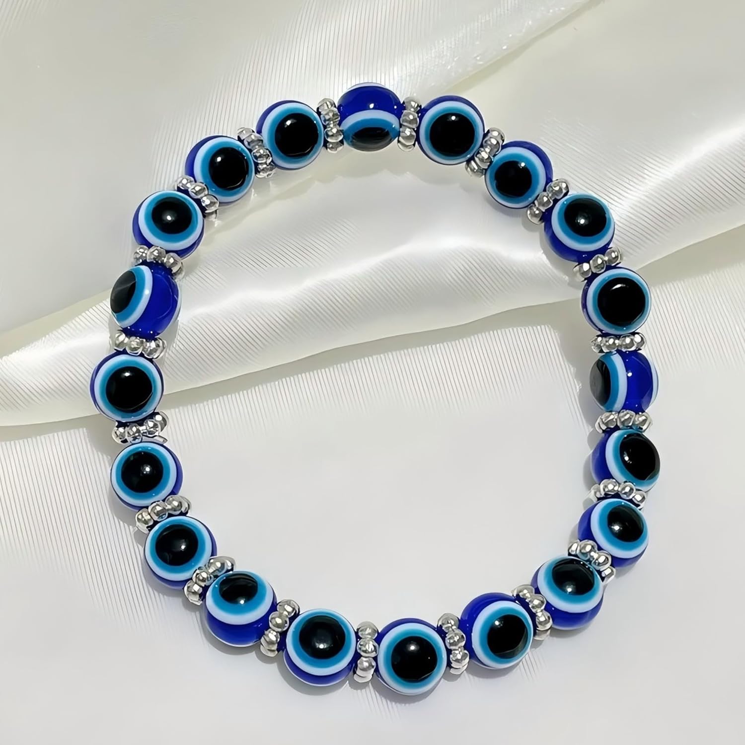 Handmade 8mm Beaded Bracelets For Men Protection Bracelet For Women Chakra Feng Shui Stretchy Handmade Lucky Money Stretchy Crystal Bracelets Best Gifts - Image 9