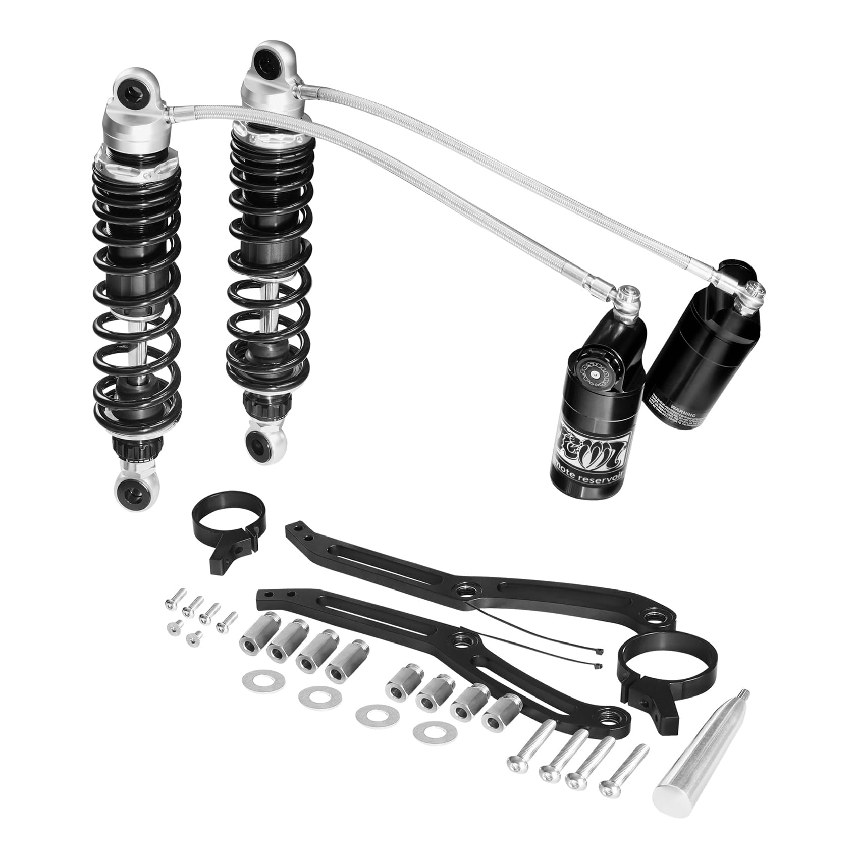 Amazon.com: Green-L Remote Reservoir Rear Suspension Shocks Fit