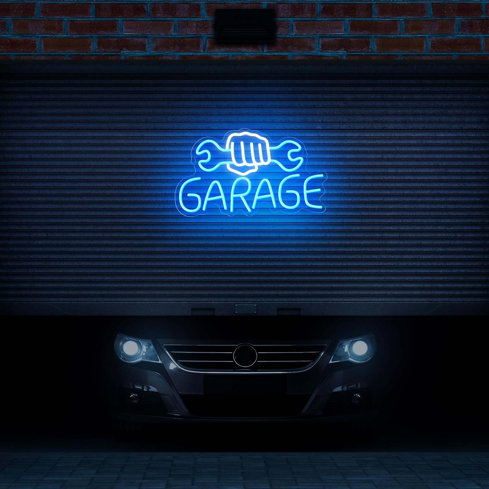 Amazon.co.jp : 車ガレージネオンライト自動車修理店LEDネオンサイン