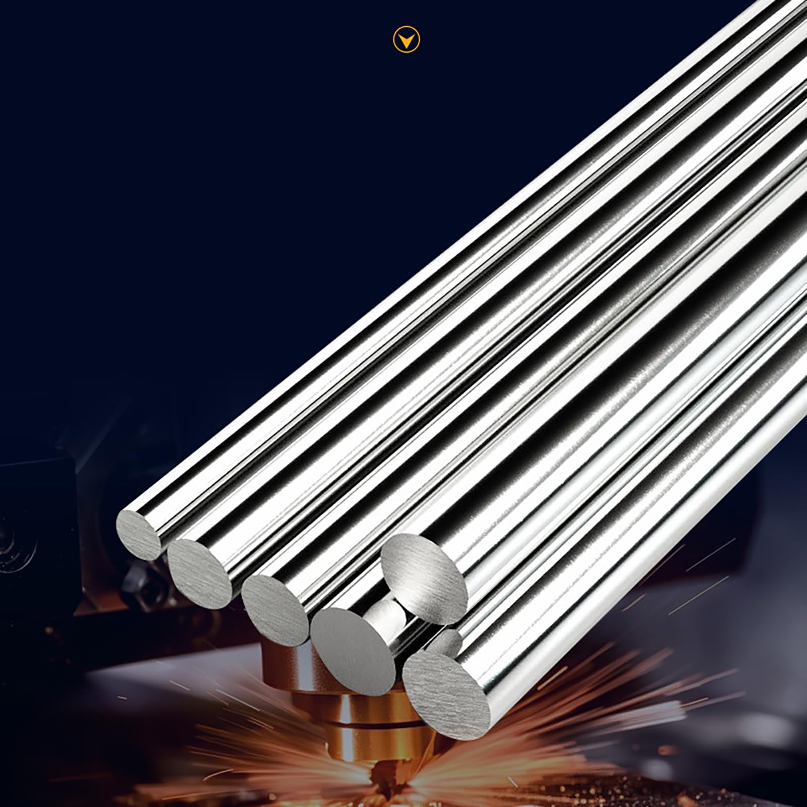 5 Stück 304 Edelstahl Rundstab 1m Stangenmaterial Werkzeug Metalldübelstange Massivstahlstange for die DIY-Modellindustrie ,Positionierstifte(2mm*1m)