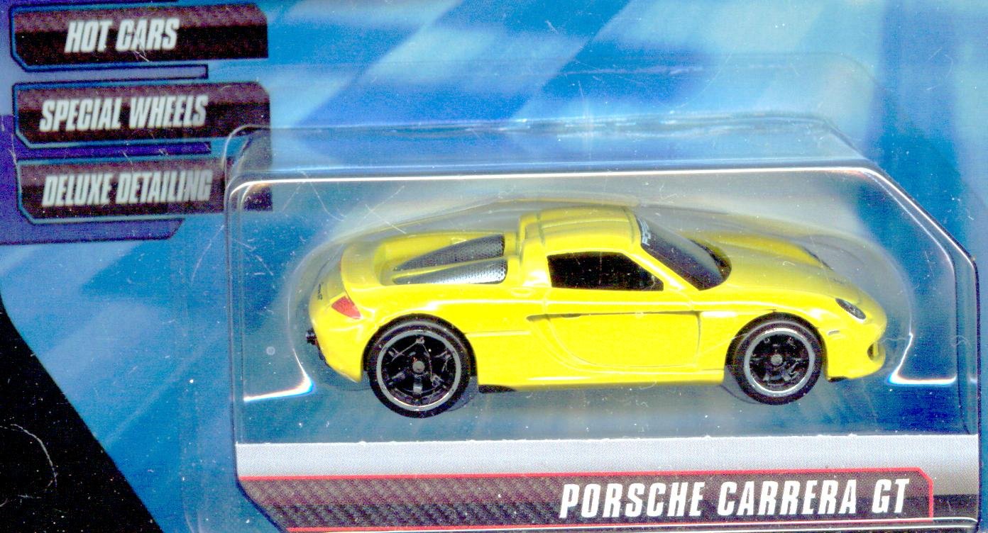 Hot Wheels Speed Machines Porsche Carrera GT YELLOW 1:64