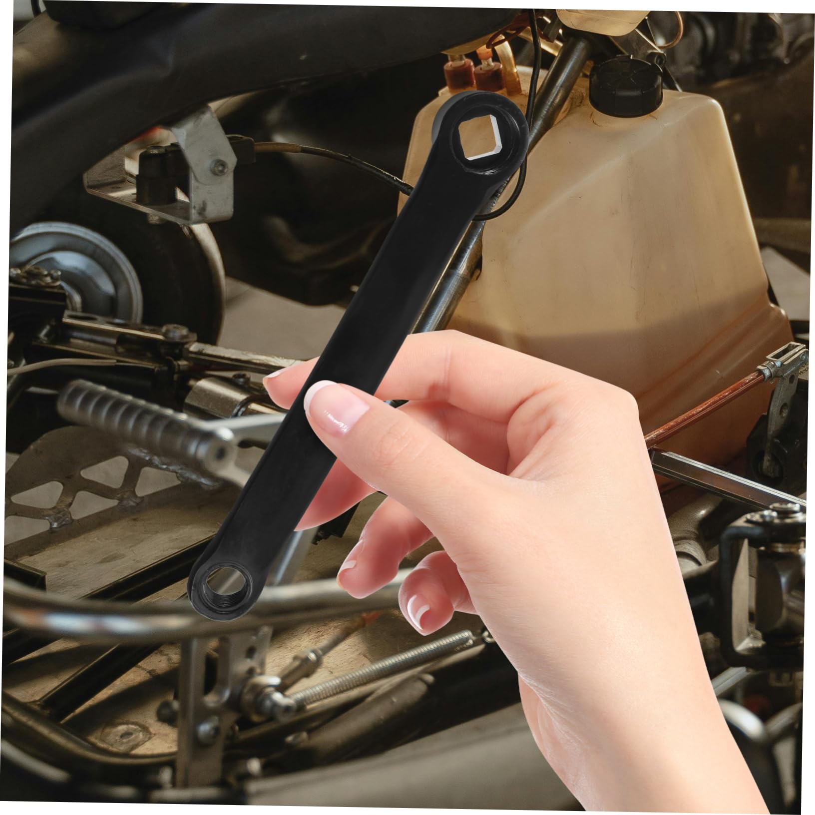 Toddmomy Set Pedivelle Bicicletta Braccio Manovella Quadrato, Corona 40 Denti in Metallo Nero, Resistente e Compatibile per Mountain Bike, Bici Pieghevoli e Fixie, Accessorio Sostitutivo