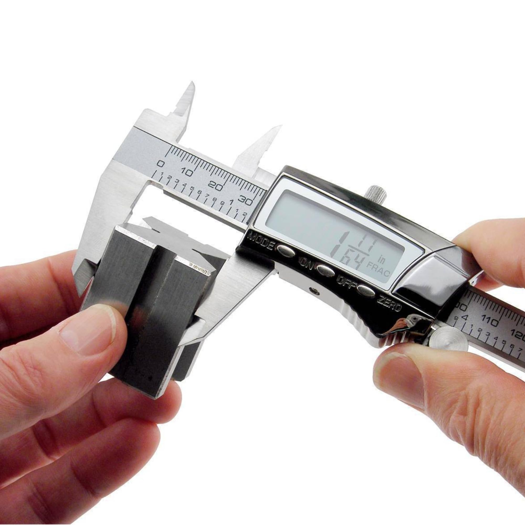 General Tools Digital frazionale Compasso con Extra-ampio schermo LCD, 3 modalità di visualizzazione, 6 pollici (147)