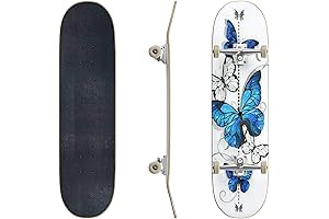 Enchanting Skateboards for Girls: Unleash the Magic of Colorful Butterflies