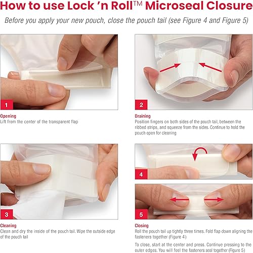 Miniatura 6 de Premier Ostomy Pouch Drenable Sistema de una sola pieza 12"L 1pc Beige 8961, 5 Ct