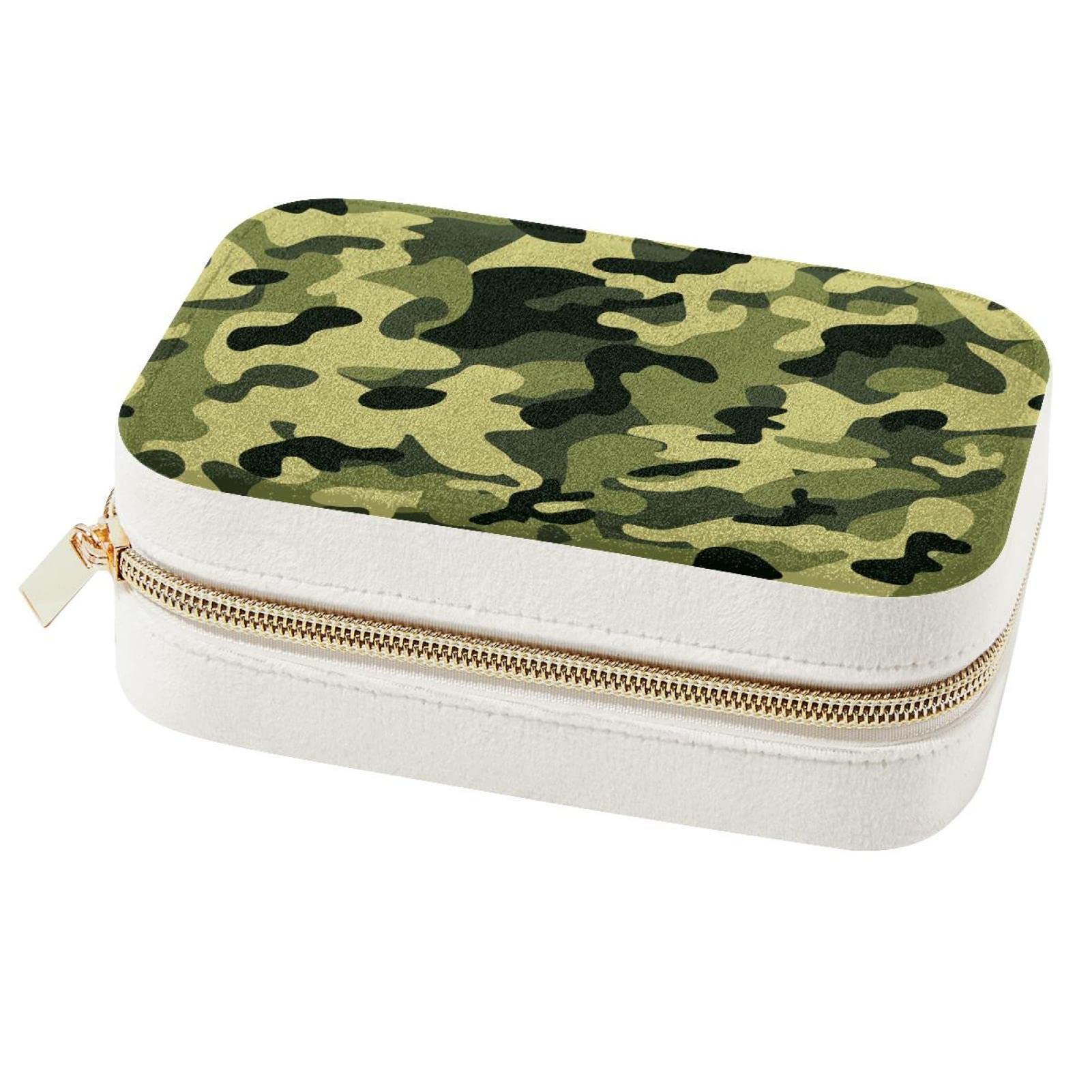 Boîte à bijoux cadeau demoiselle d'honneur originale au motif camouflage