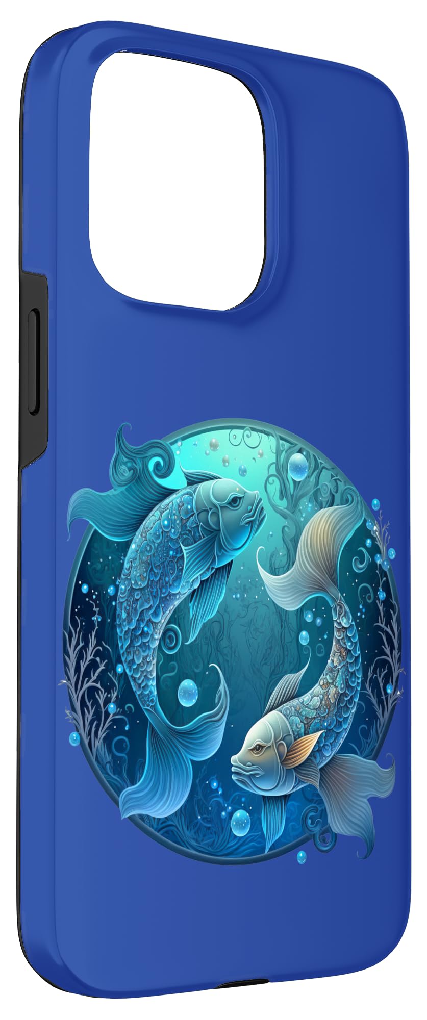 Amazon.com: Pisces Zodiac Astrology Celestial Mystical Blue Koi