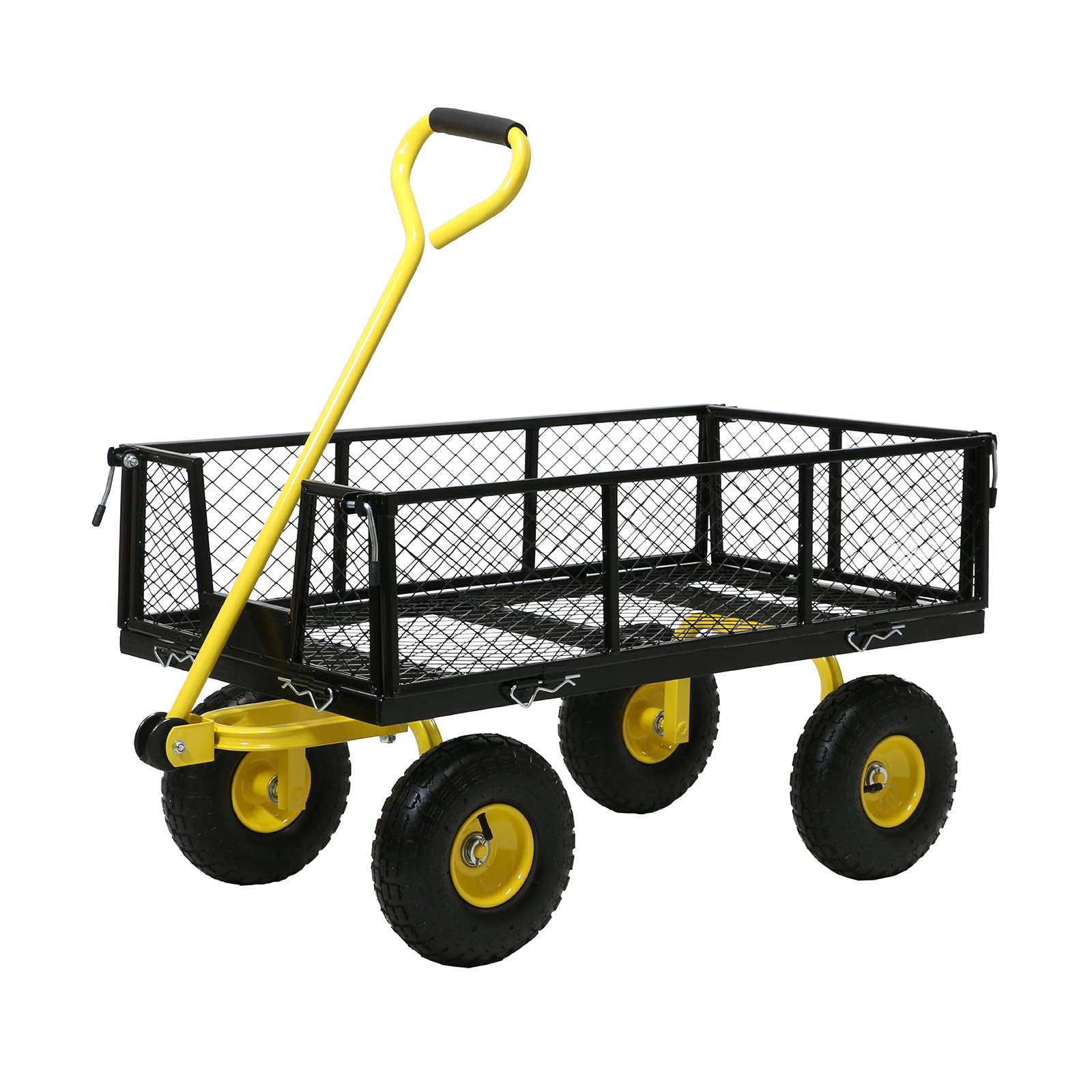 YLWSHRNT Steel Garden Cart 900 LBS