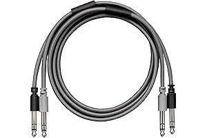 Elektron Model:Cycles 36.2 inch Dual 1/4" Balanced Instrument Cable