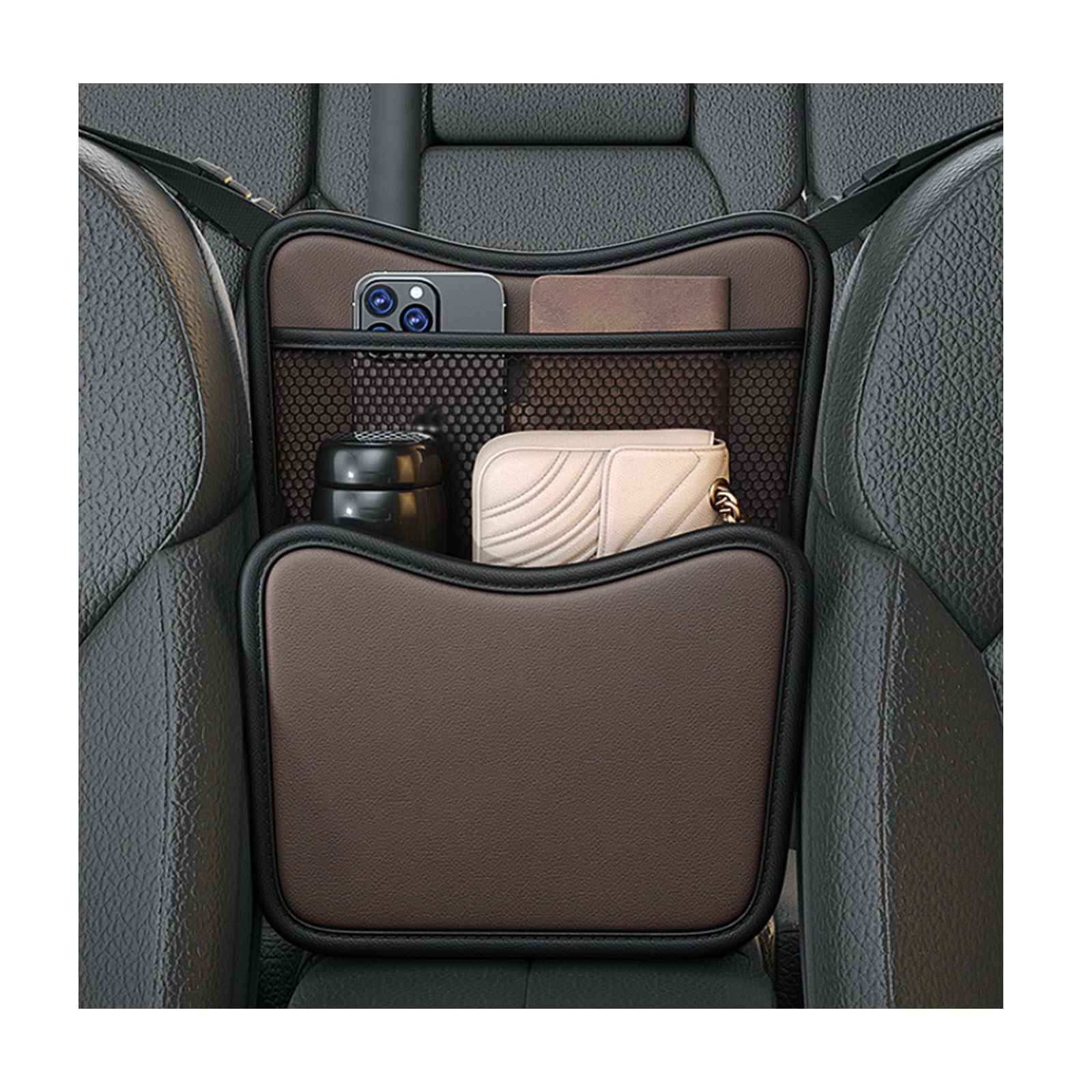 Organiseur de voiture Ohleats en cuir pour simplifier vos trajets quotidiens en famille