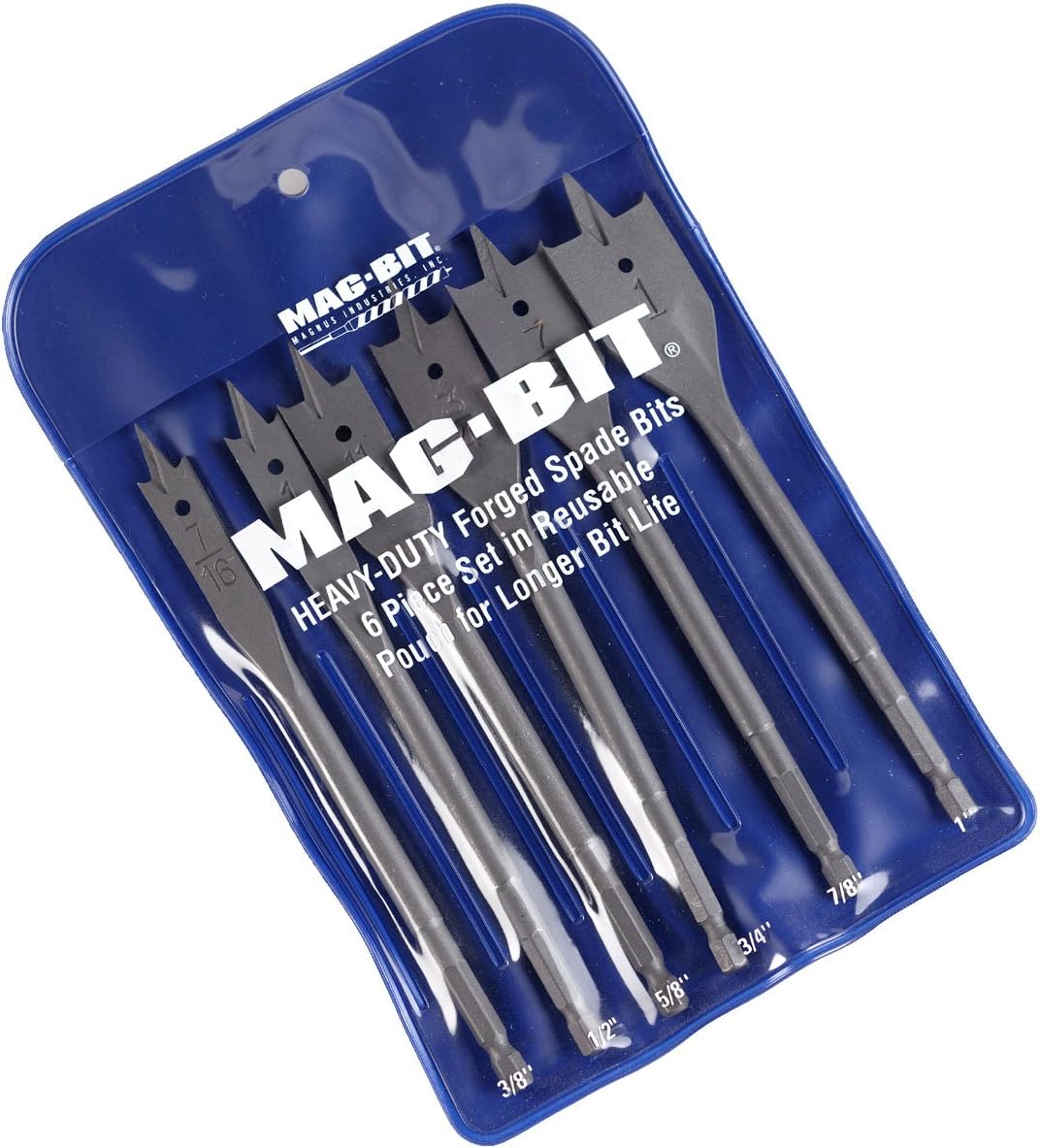 MAGBIT 792.6000P MAG 792 Spade Bit Kit, 6Piece