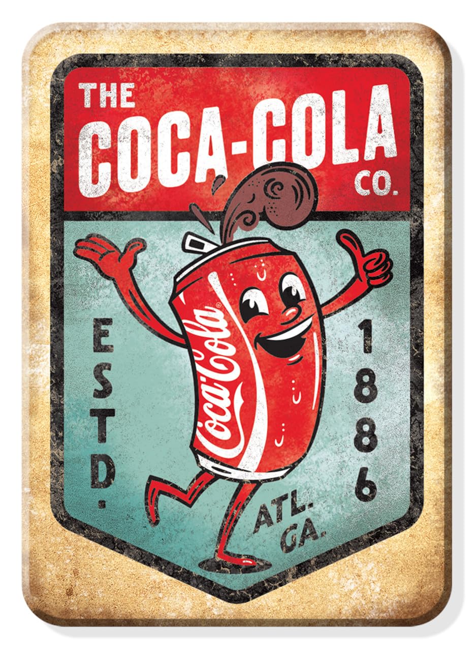 Amazon.com: Desperate Enterprises Coca-Cola Dancing Can Retro
