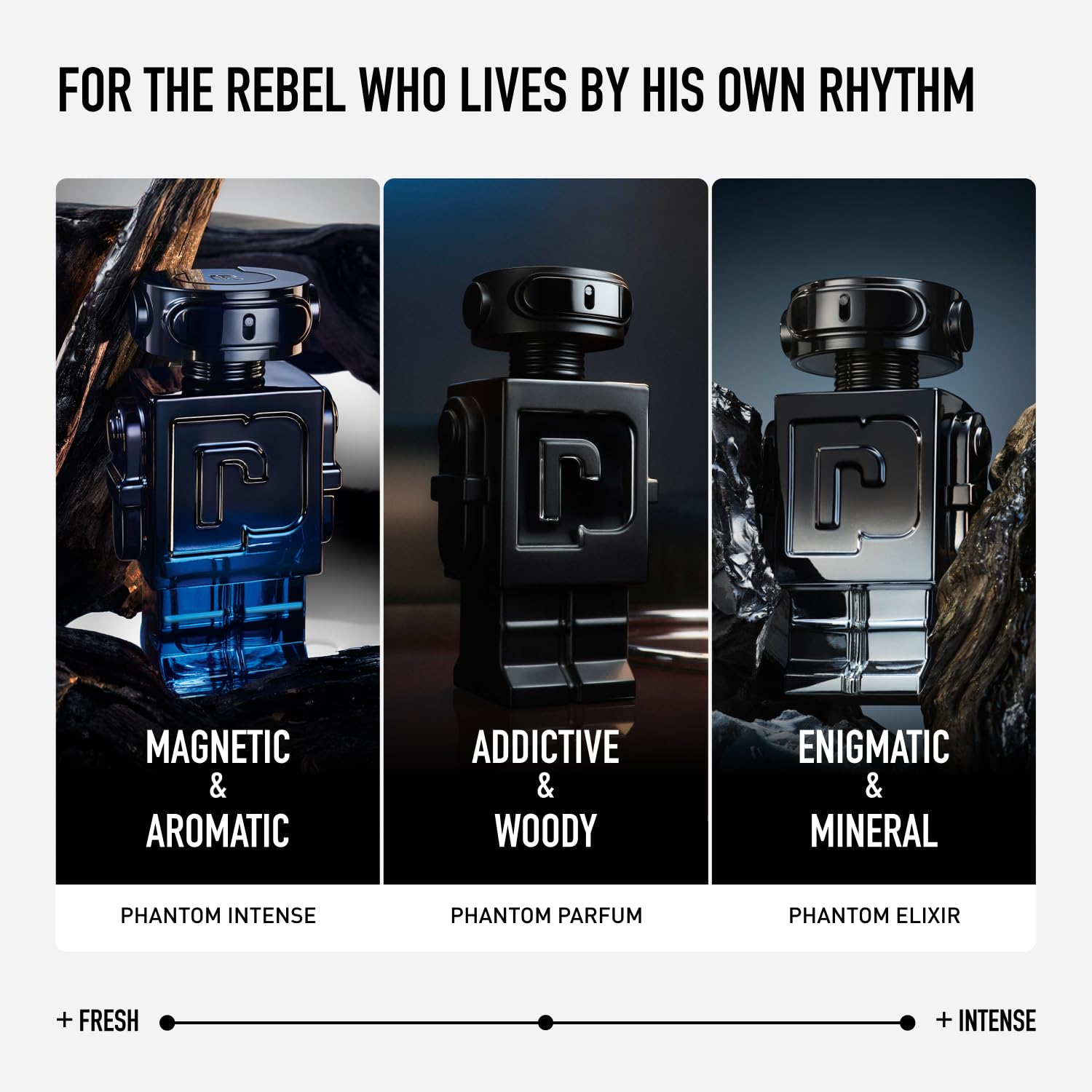 Phantom Elixir Parfum Cologne for Men - Ultra-Intense Woody Ambery Aquatic with Marine, Vanilla & Oud - Long Lasting & Exhilarating Refillable Fragrance Spray from Paris, 3.4 oz - Image 4